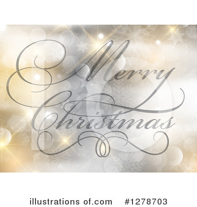Royalty-Free (RF) Merry Christmas Clipart Illustration by KJ Pargeter - Stock Sample #1278703