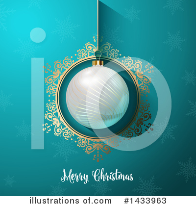 Royalty-Free (RF) Merry Christmas Clipart Illustration by KJ Pargeter - Stock Sample #1433963