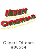 Merry Christmas Clipart #80564 by Pams Clipart