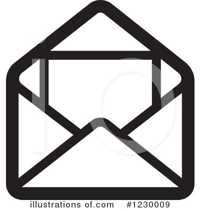 Envelope Clipart #1230009 by Lal Perera