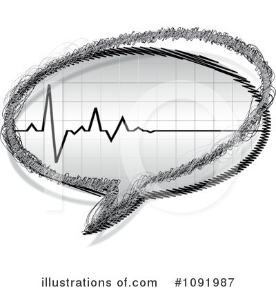 Heart Monitor Clipart #1091987 by Andrei Marincas