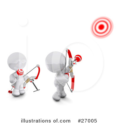 Target Clipart #27005 by Leo Blanchette