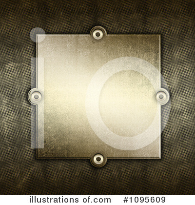 Royalty-Free (RF) Metal Background Clipart Illustration by KJ Pargeter - Stock Sample #1095609