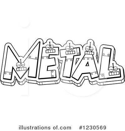 Royalty-Free (RF) Metal Clipart Illustration by Cory Thoman - Stock Sample #1230569