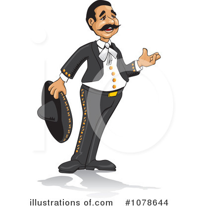 Mexican Clipart #1078644 by David Rey