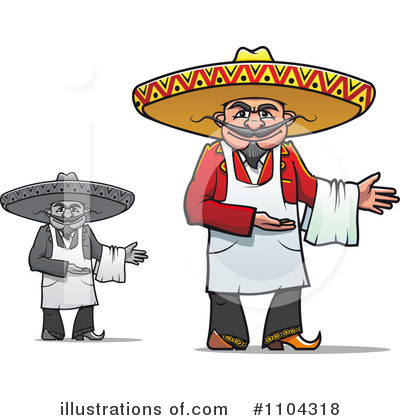 Royalty-Free (RF) Mexican Clipart Illustration by Vector Tradition SM - Stock Sample #1104318
