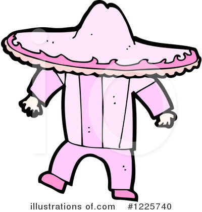 Royalty-Free (RF) Mexican Clipart Illustration by lineartestpilot - Stock Sample #1225740
