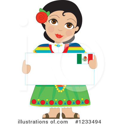 Royalty-Free (RF) Mexican Clipart Illustration by Maria Bell - Stock Sample #1233494