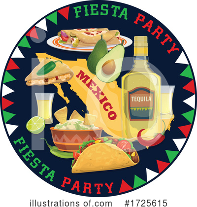 Royalty-Free (RF) Mexican Clipart Illustration by Vector Tradition SM - Stock Sample #1725615