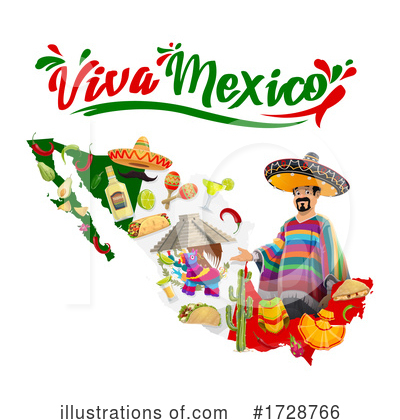 Royalty-Free (RF) Mexican Clipart Illustration by Vector Tradition SM - Stock Sample #1728766