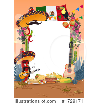 Royalty-Free (RF) Mexican Clipart Illustration by Vector Tradition SM - Stock Sample #1729171