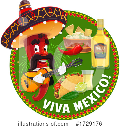 Royalty-Free (RF) Mexican Clipart Illustration by Vector Tradition SM - Stock Sample #1729176