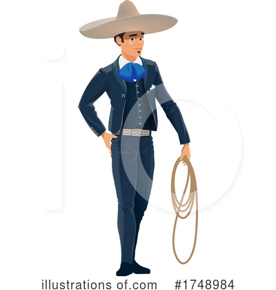 Royalty-Free (RF) Mexican Clipart Illustration by Vector Tradition SM - Stock Sample #1748984