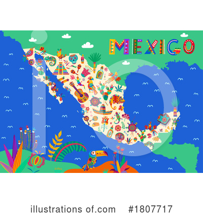 Royalty-Free (RF) Mexican Clipart Illustration by Vector Tradition SM - Stock Sample #1807717