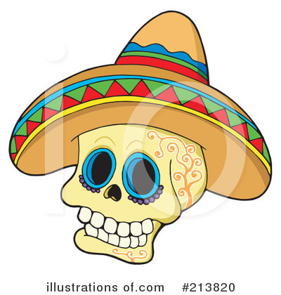 Royalty-Free (RF) Mexican Clipart Illustration by visekart - Stock Sample #213820
