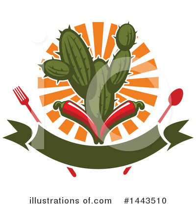 Royalty-Free (RF) Mexican Cuisine Clipart Illustration by Vector Tradition SM - Stock Sample #1443510