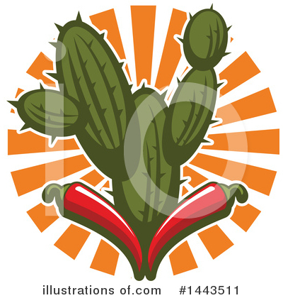 Royalty-Free (RF) Mexican Cuisine Clipart Illustration by Vector Tradition SM - Stock Sample #1443511