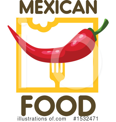 Royalty-Free (RF) Mexican Food Clipart Illustration by Vector Tradition SM - Stock Sample #1532471