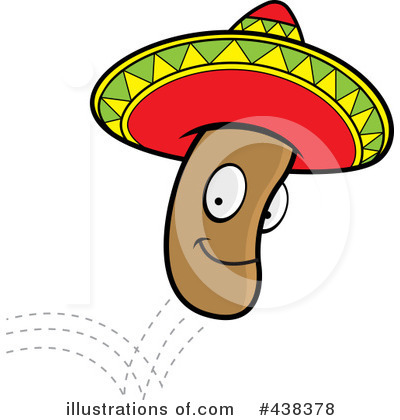 Royalty-Free (RF) Mexican Jumping Bean Clipart Illustration by Cory Thoman - Stock Sample #438378
