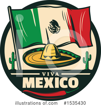 Royalty-Free (RF) Mexico Clipart Illustration by Vector Tradition SM - Stock Sample #1535430