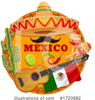 Royalty-Free (RF) Mexico Clipart Illustration by Vector Tradition SM - Stock Sample #1720982