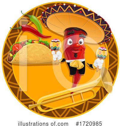 Royalty-Free (RF) Mexico Clipart Illustration by Vector Tradition SM - Stock Sample #1720985