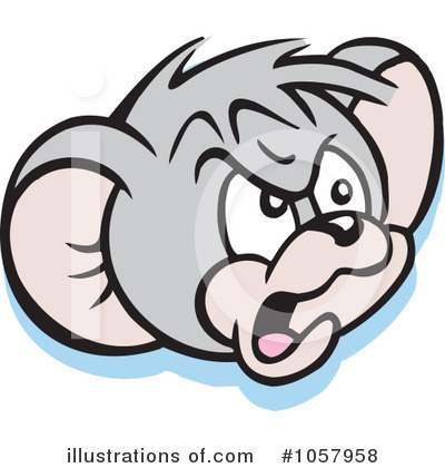 Micah Mouse Clipart #1057958 by Johnny Sajem