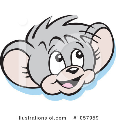 Mouse Clipart #1057959 by Johnny Sajem