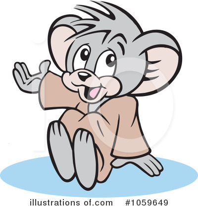 Micah Mouse Clipart #1059649 by Johnny Sajem