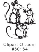 Mice Clipart #60164 by xunantunich