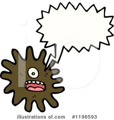 Royalty-Free (RF) Microbe Clipart Illustration by lineartestpilot - Stock Sample #1196593