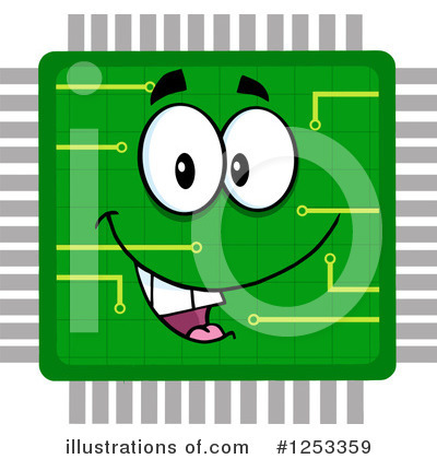 Microchip Clipart #1253359 by Hit Toon