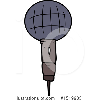 Royalty-Free (RF) Microphone Clipart Illustration by lineartestpilot - Stock Sample #1519903