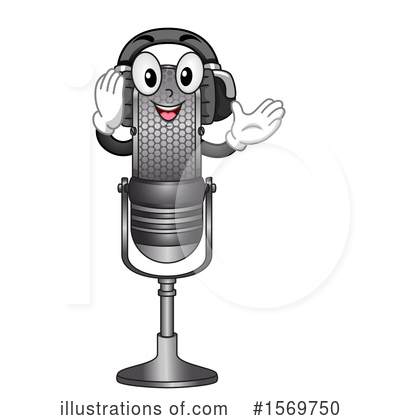 Royalty-Free (RF) Microphone Clipart Illustration by BNP Design Studio - Stock Sample #1569750