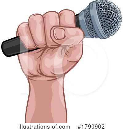 Royalty-Free (RF) Microphone Clipart Illustration by AtStockIllustration - Stock Sample #1790902