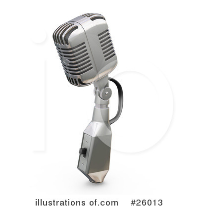 Microphone Clipart #26013 by KJ Pargeter