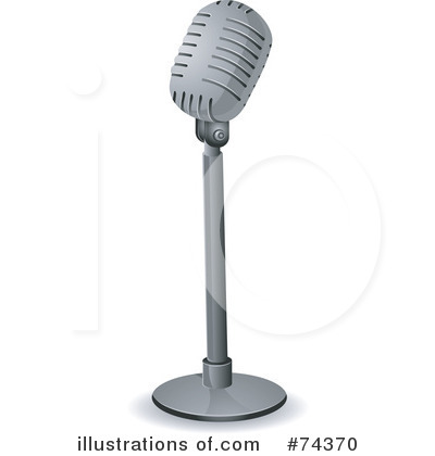 Royalty-Free (RF) Microphone Clipart Illustration by BNP Design Studio - Stock Sample #74370