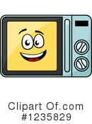 Microwave Clipart #1235829 by Vector Tradition SM