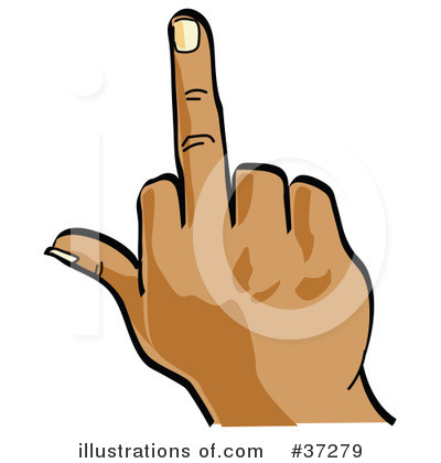 Middle Finger Clipart #37279 by Andy Nortnik