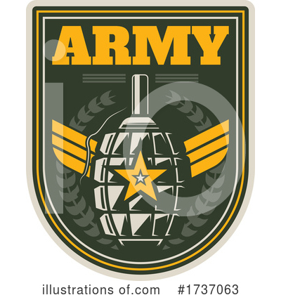Royalty-Free (RF) Military Clipart Illustration by Vector Tradition SM - Stock Sample #1737063