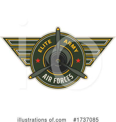 Royalty-Free (RF) Military Clipart Illustration by Vector Tradition SM - Stock Sample #1737085