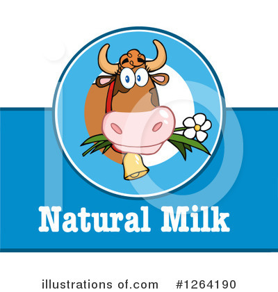 Royalty-Free (RF) Milk Clipart Illustration by Hit Toon - Stock Sample #1264190