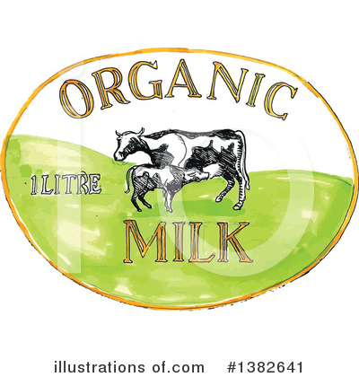 Royalty-Free (RF) Milk Clipart Illustration by patrimonio - Stock Sample #1382641