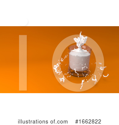 Royalty-Free (RF) Milk Clipart Illustration by KJ Pargeter - Stock Sample #1662822
