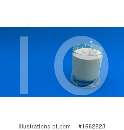 Royalty-Free (RF) Milk Clipart Illustration by KJ Pargeter - Stock Sample #1662823