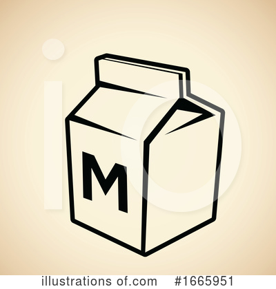 Royalty-Free (RF) Milk Clipart Illustration by cidepix - Stock Sample #1665951