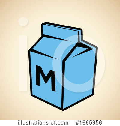 Royalty-Free (RF) Milk Clipart Illustration by cidepix - Stock Sample #1665956