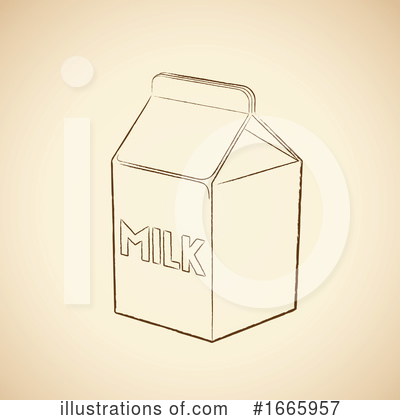 Royalty-Free (RF) Milk Clipart Illustration by cidepix - Stock Sample #1665957