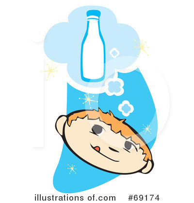 Royalty-Free (RF) Milk Clipart Illustration by xunantunich - Stock Sample #69174