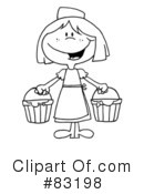 Milk Maid Clipart #83198 by Hit Toon